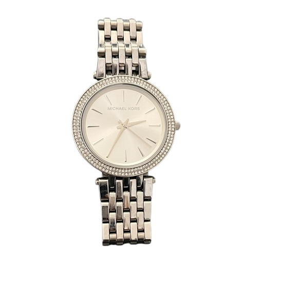 Michael Kors Darci Three-Hand Silver-Tone Stainless Steel Watch (Model: MK3190) - Picture 4 of 16